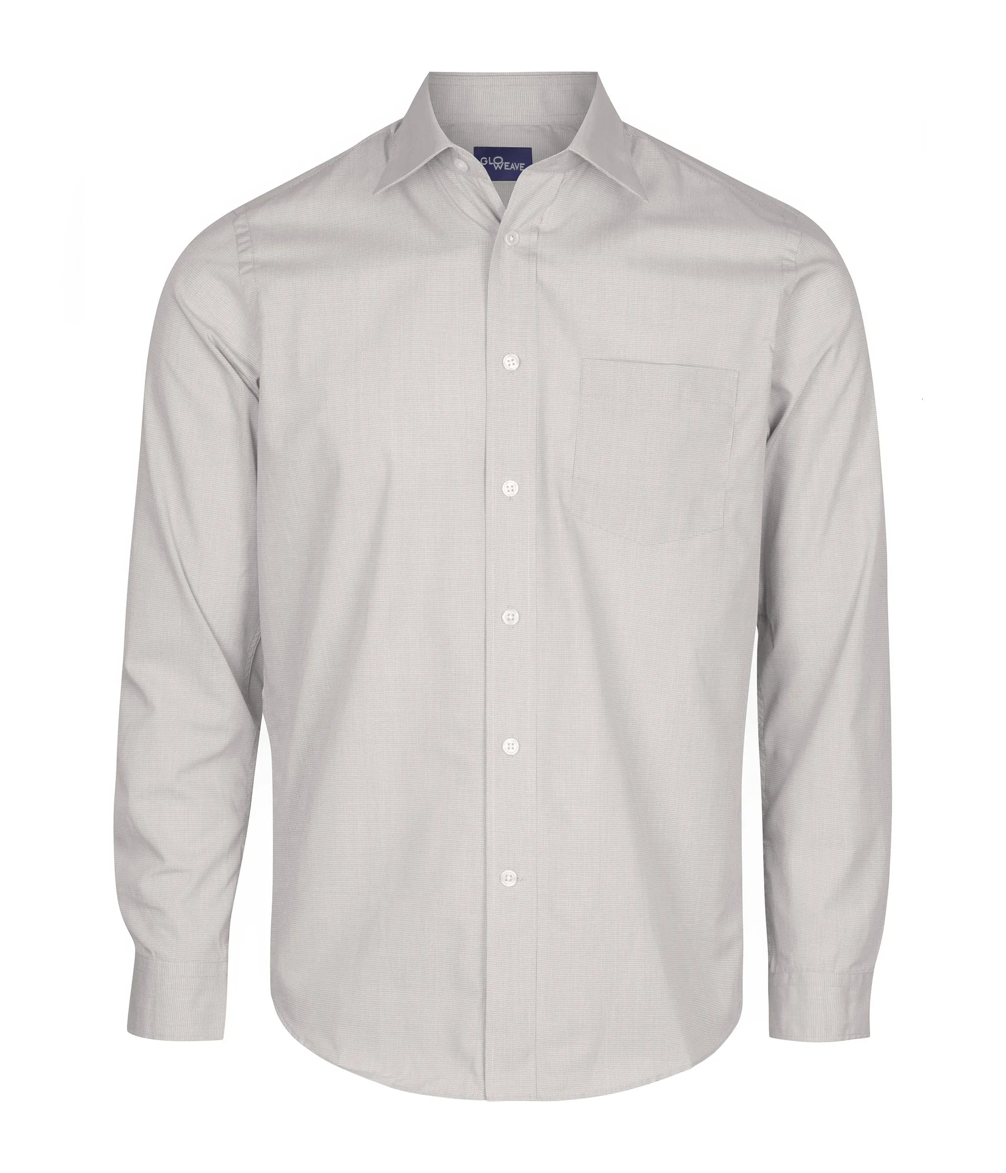 1267L Puppy Tooth Long Sleeve Shirt