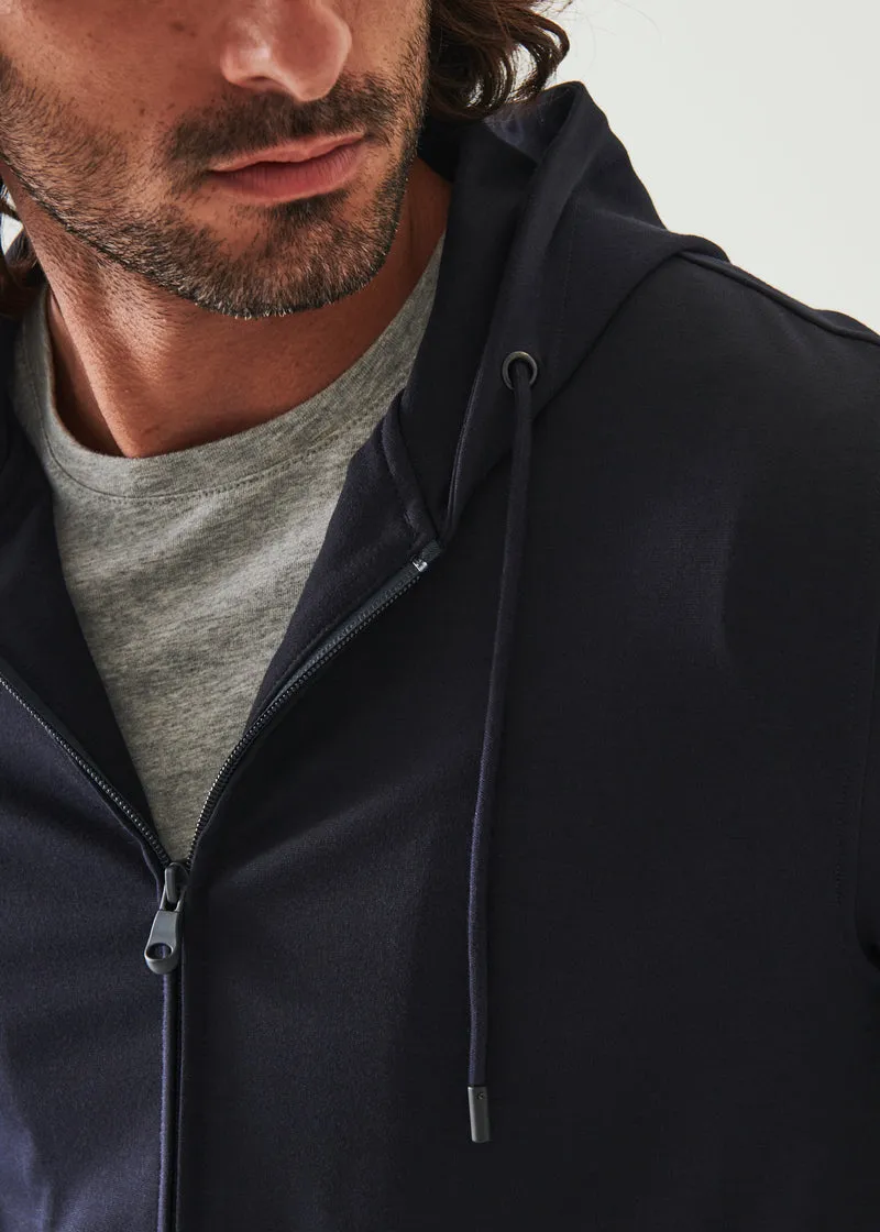ACTIVE FULL ZIP HOODIE - Dark navy