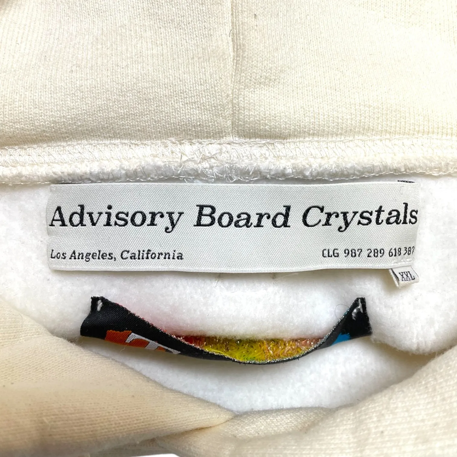 Advisory Board Crystals Kith I <3 Abc Swarovski Hooded Sweatshirt Quartz Natural Pre-Owned