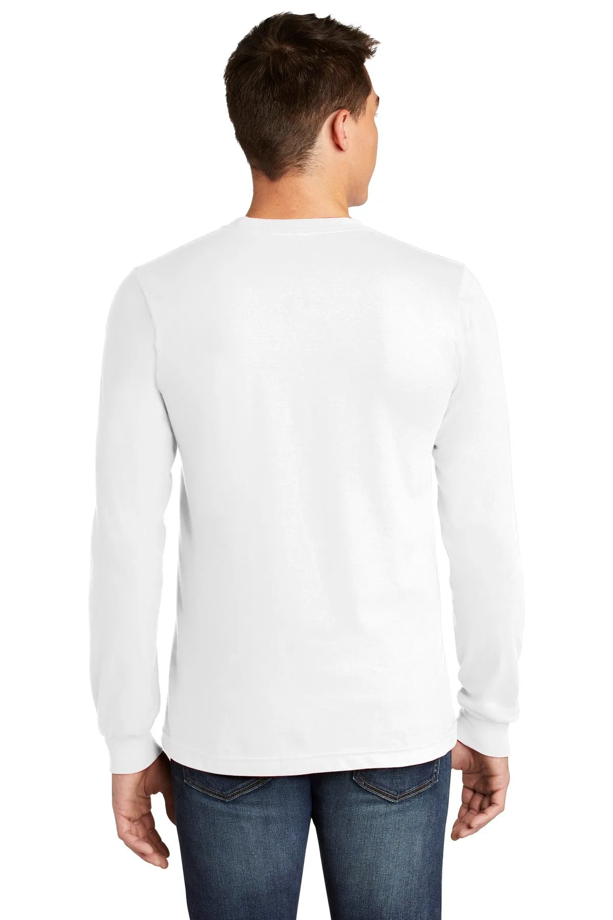 American Apparel Men's Fine Jersey Long Sleeve T-Shirt. 2007W