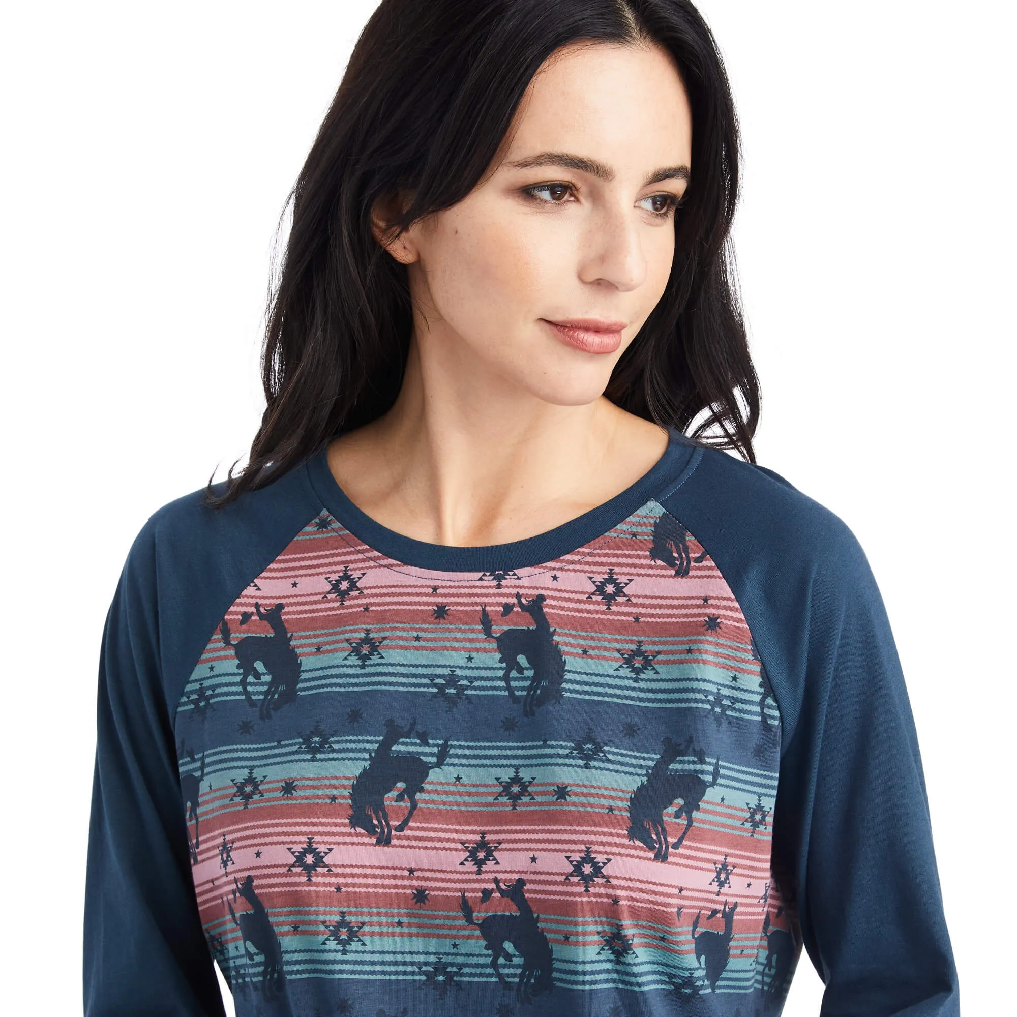 Ariat Womens Bucking Serape Pajama Set for Optimal Style and Comfort