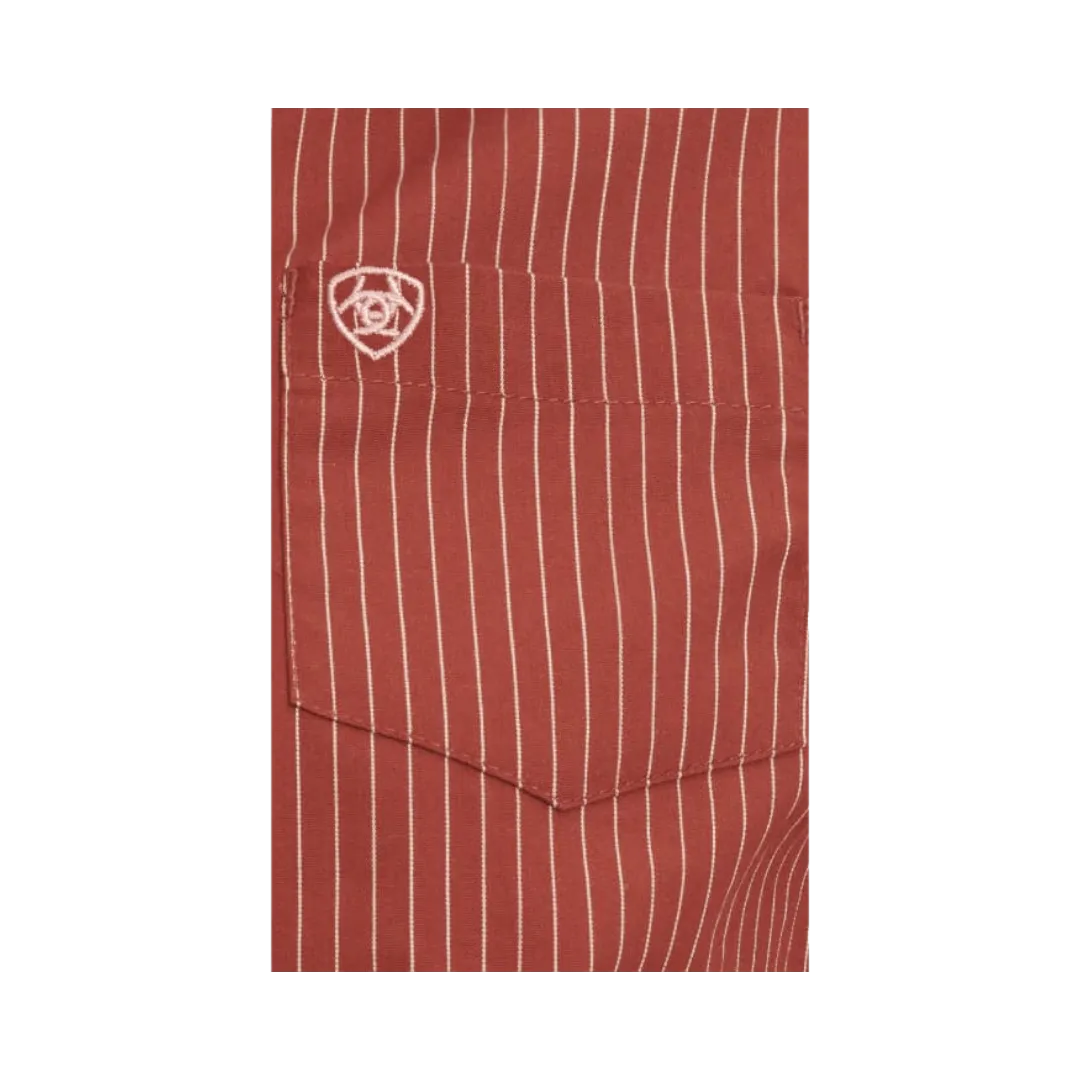 Ariat Women's R.E.A.L. Kirby Fired Brick Stripe Shirt
