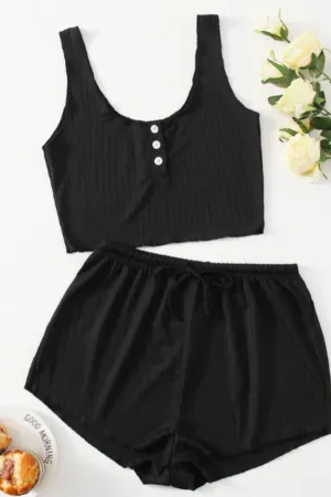 Black Lounge Set