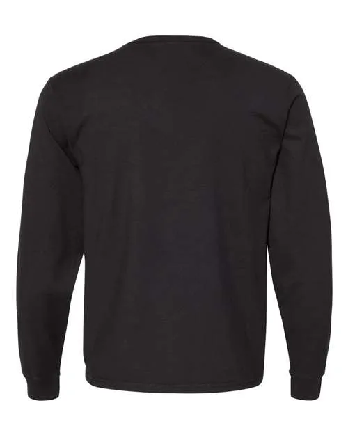 Champion Men's Garment Dyed Long Sleeve T-Shirt