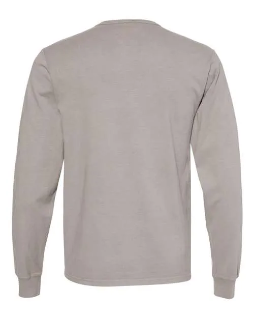 Champion Men's Garment Dyed Long Sleeve T-Shirt