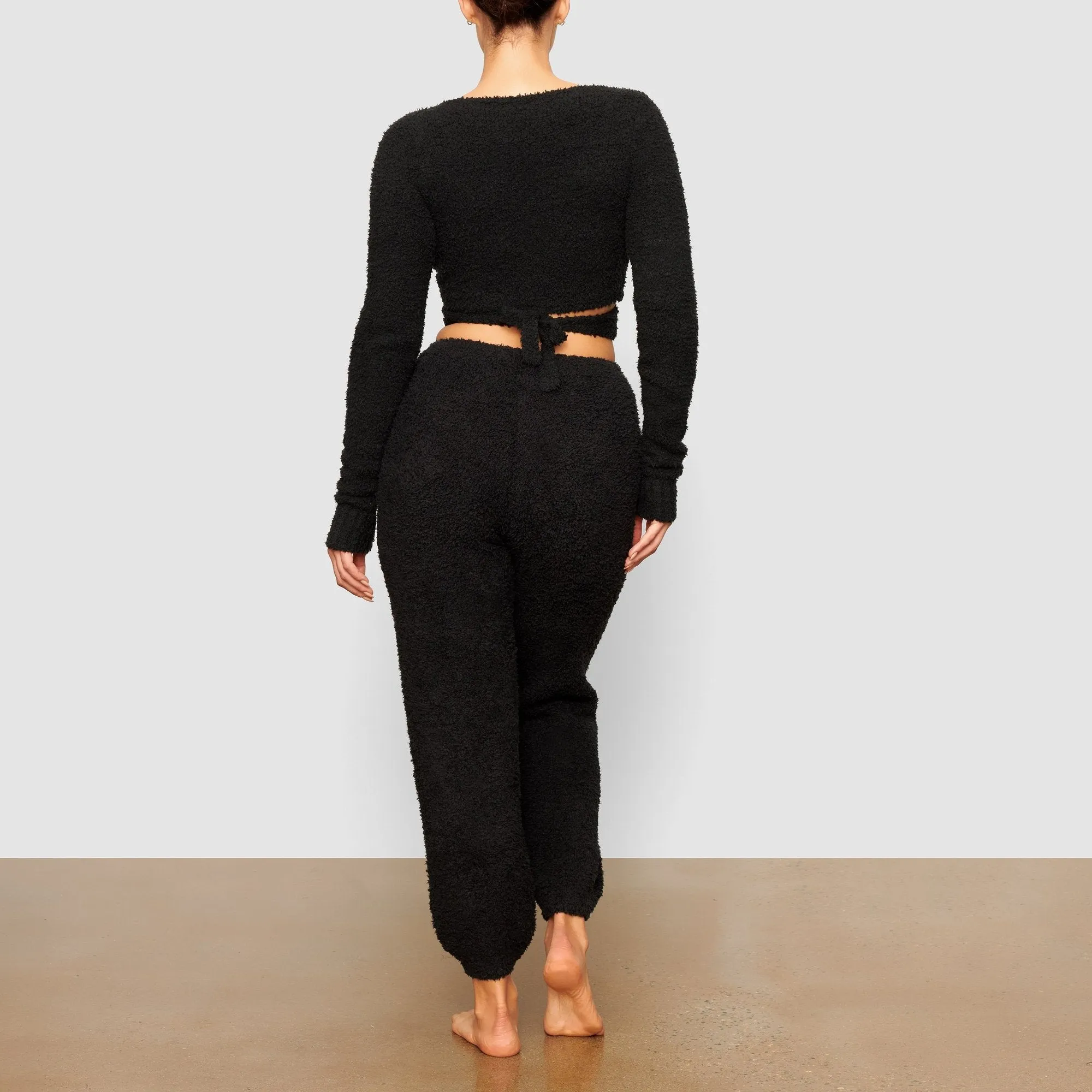 COZY KNIT JOGGER | ONYX