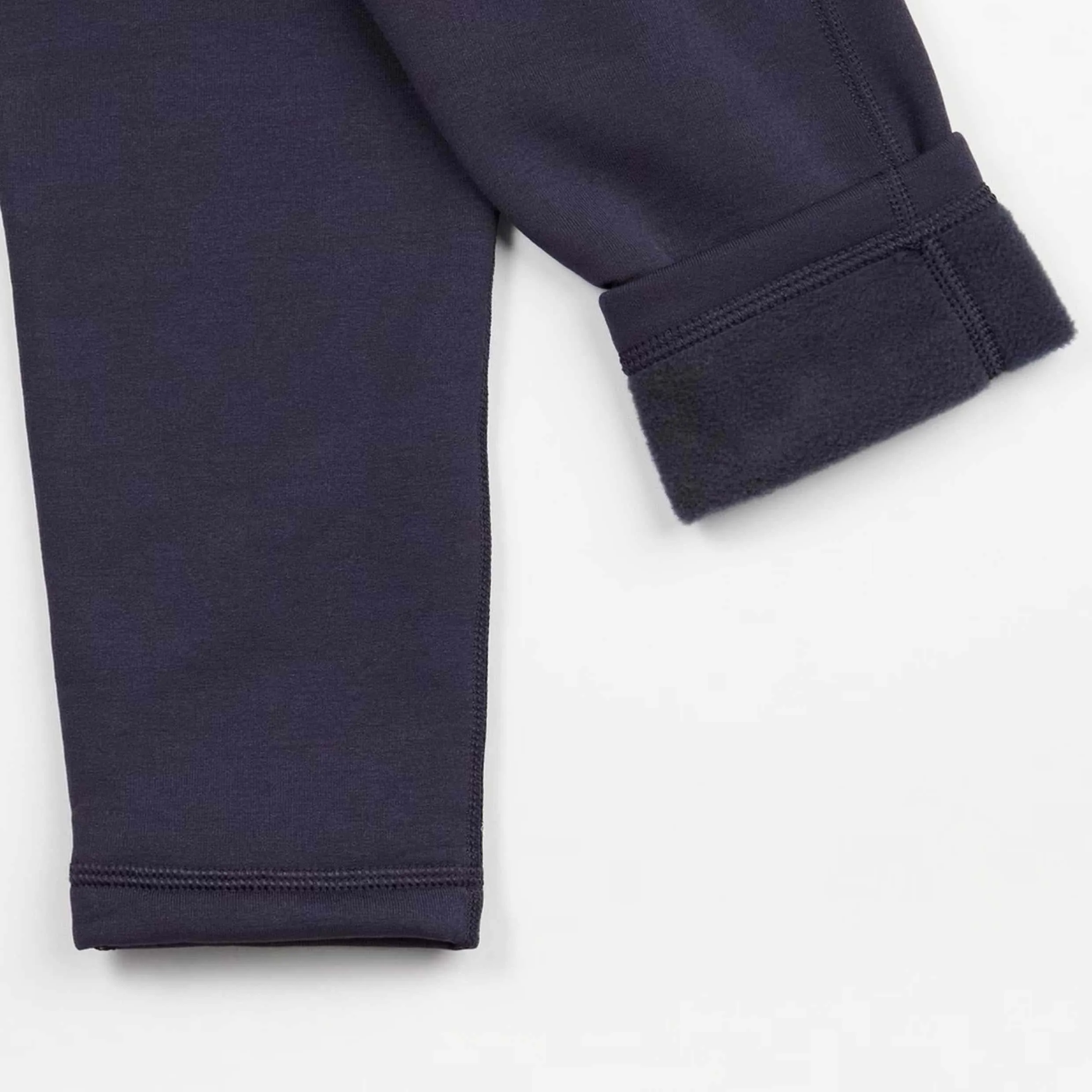 Dakini Women's fleece leggings wide waistband- Petite Length