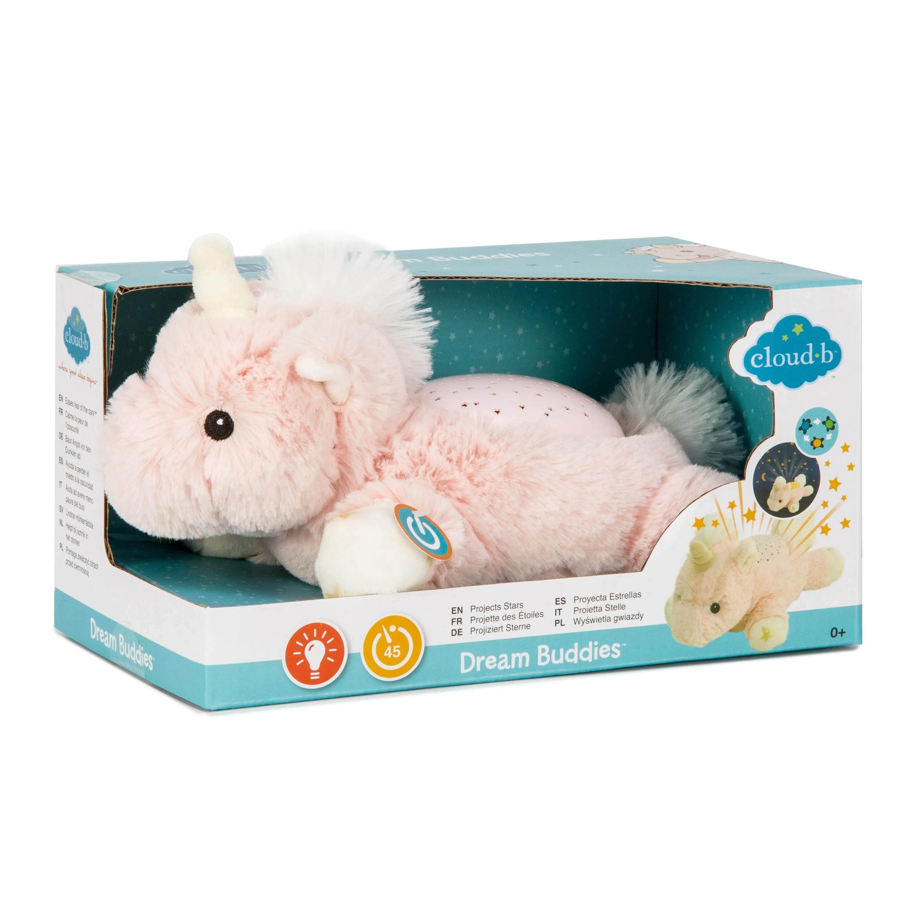 Dream Buddies - Ella Unicorn  Projecting Night Light