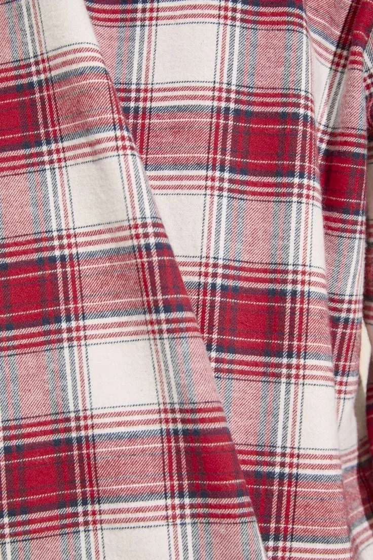 Cozy Eberjey Flannel Long Pajama Set - FINAL SALE - Perfect for Comfort and Style!