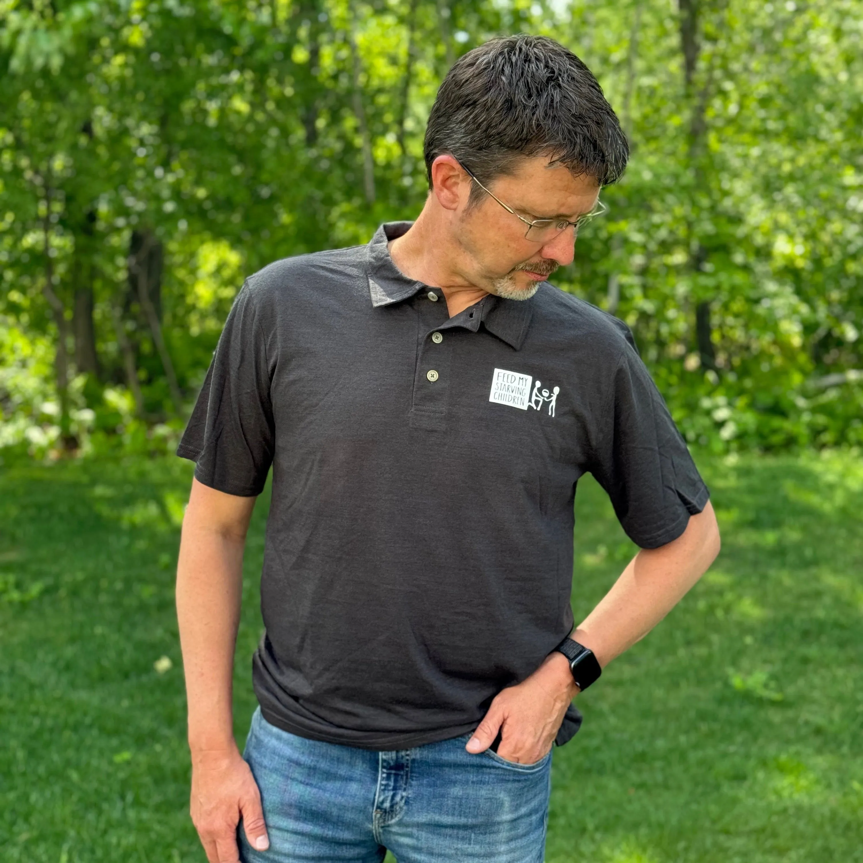 FMSC Charcoal Polo