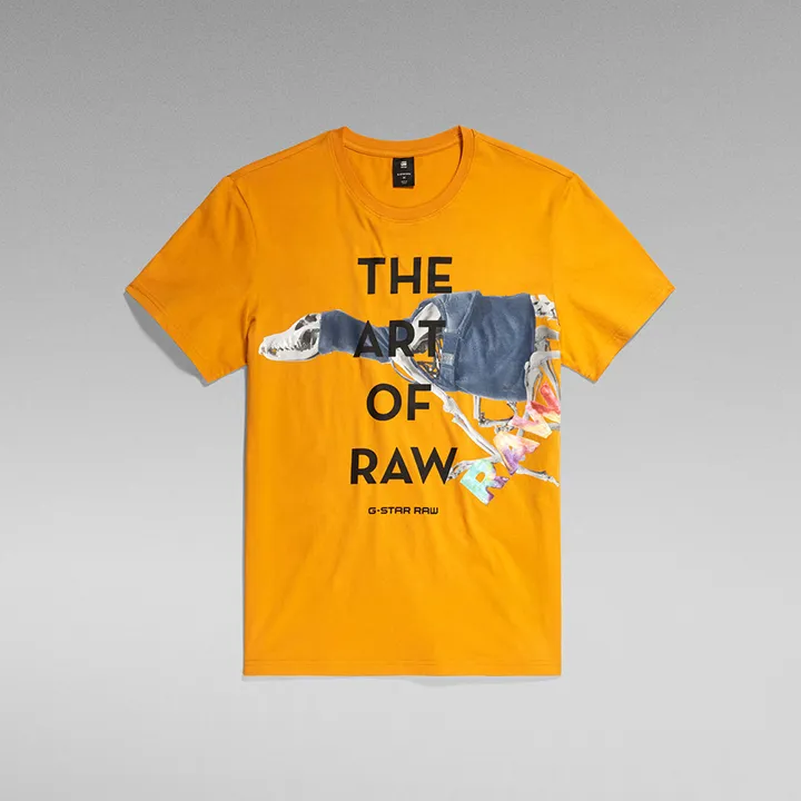 GSTAR COMPACT TSHIRT (YLW) - D23646-336-1213