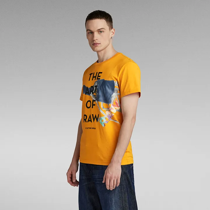 GSTAR COMPACT TSHIRT (YLW) - D23646-336-1213