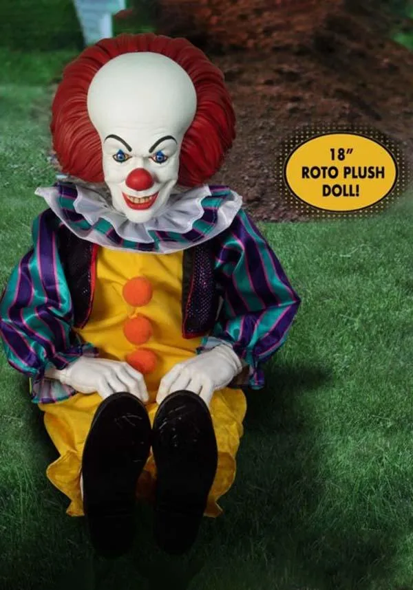 It 1990: Pennywise 18" Roto | PLUSH