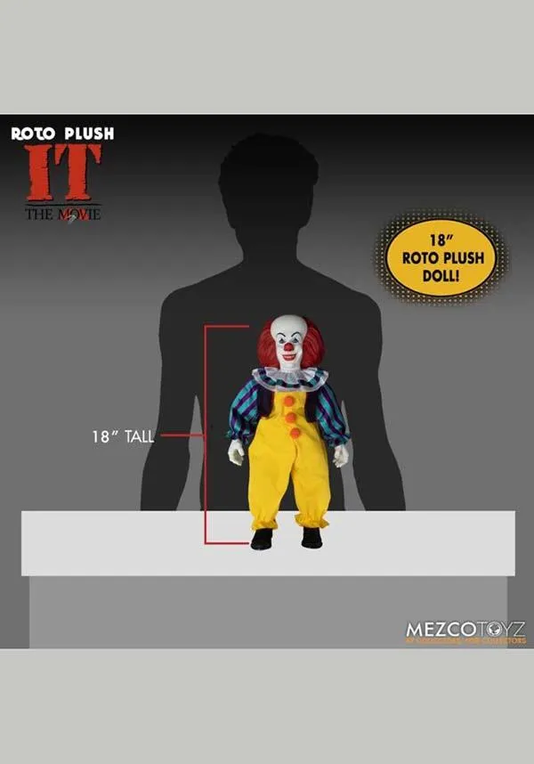It 1990: Pennywise 18" Roto | PLUSH