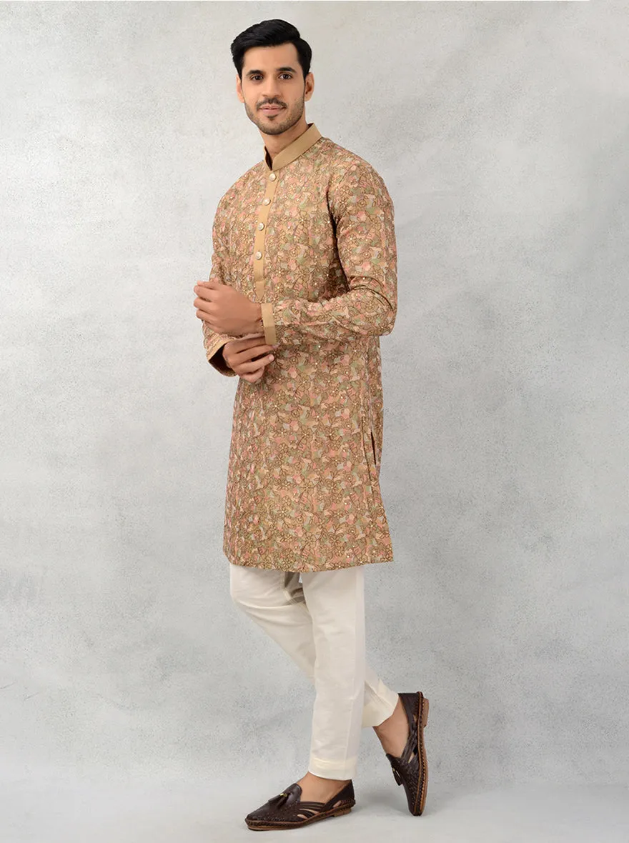 Khakhi Kurta Pajama | TULA