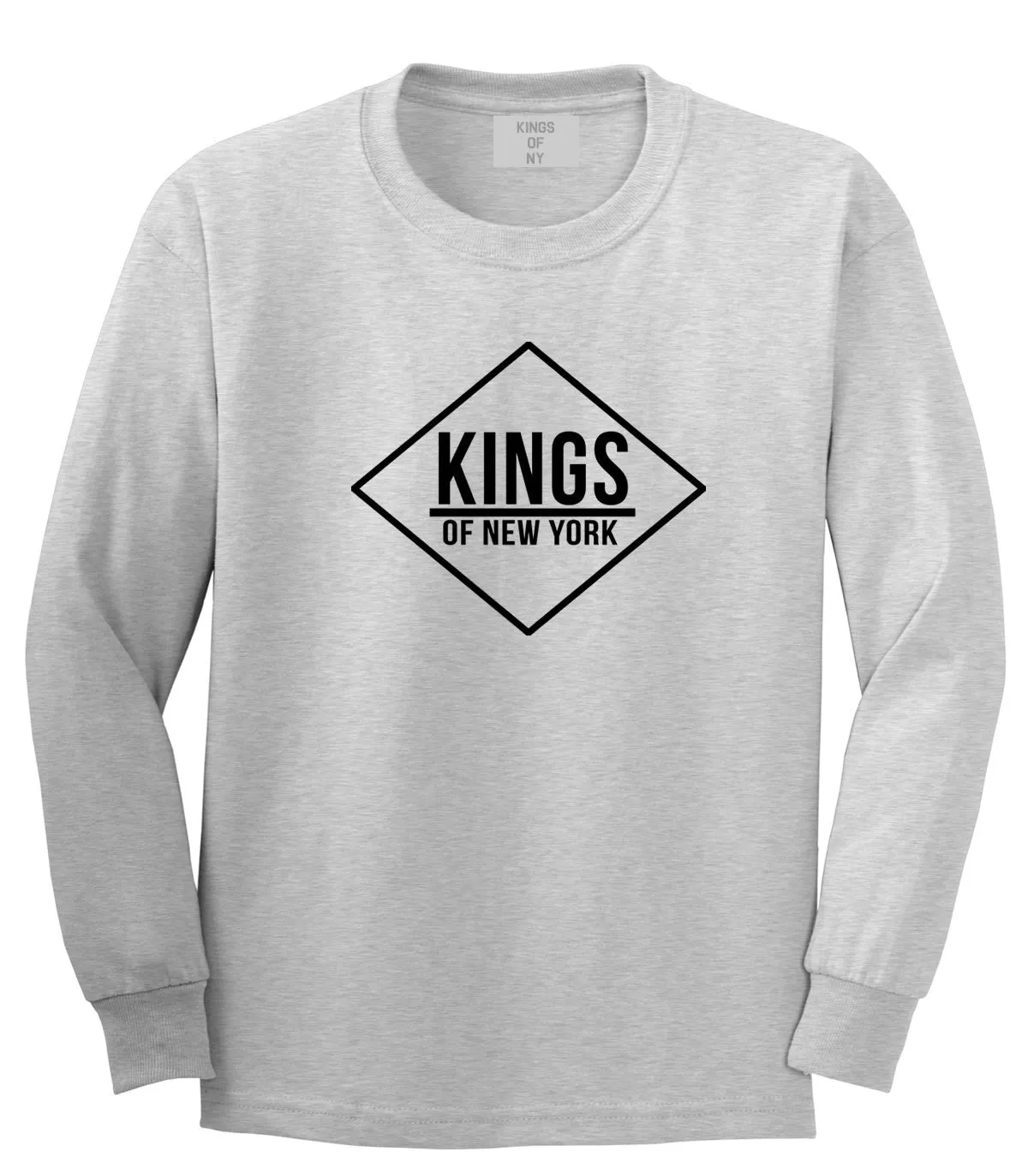 Kings of New York Diamond Logo Long Sleeve T-Shirt
