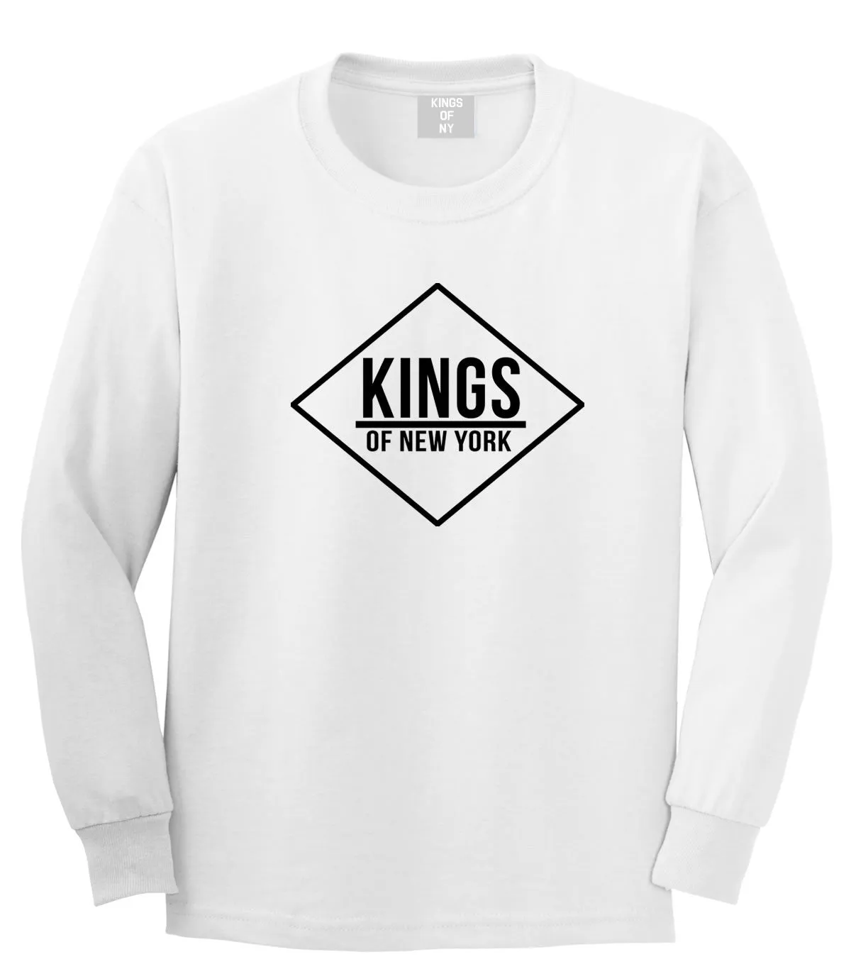Kings of New York Diamond Logo Long Sleeve T-Shirt