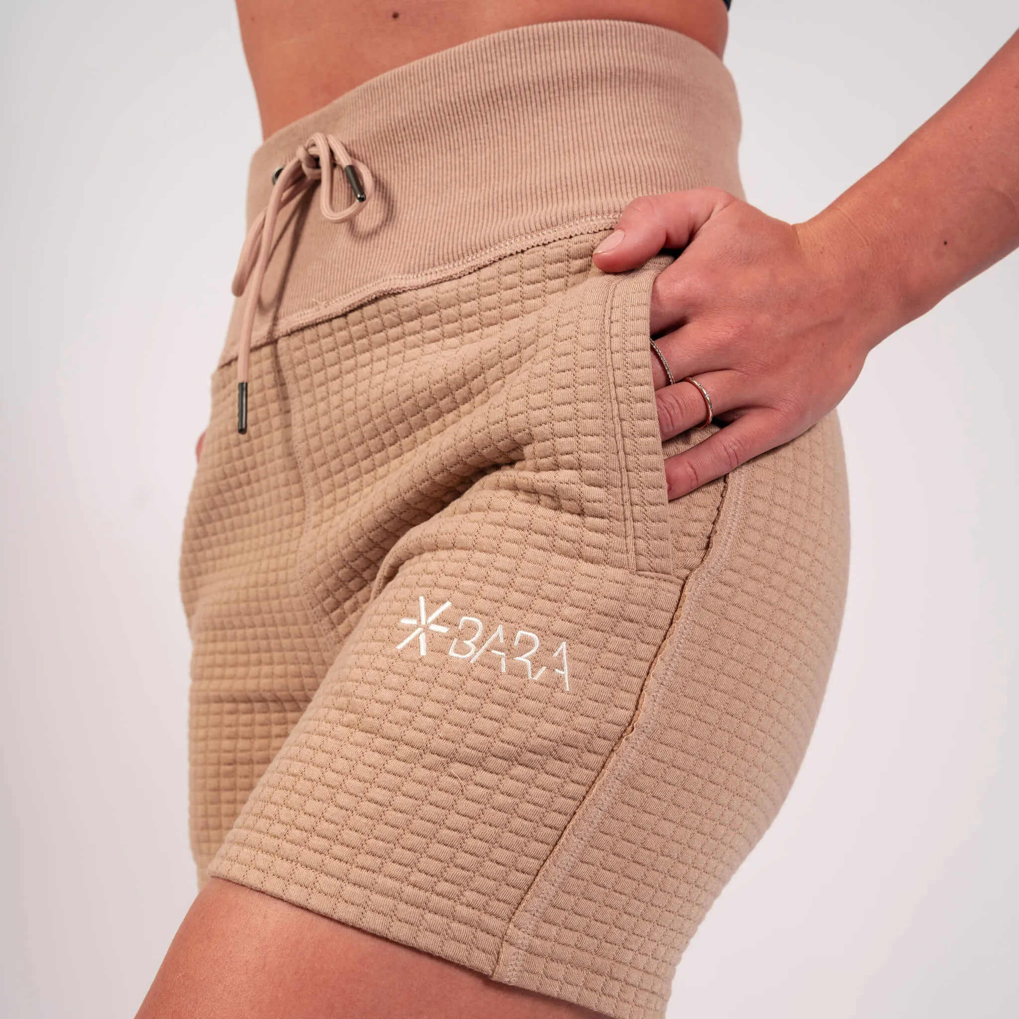 Latte Lounge Waffle Shorts