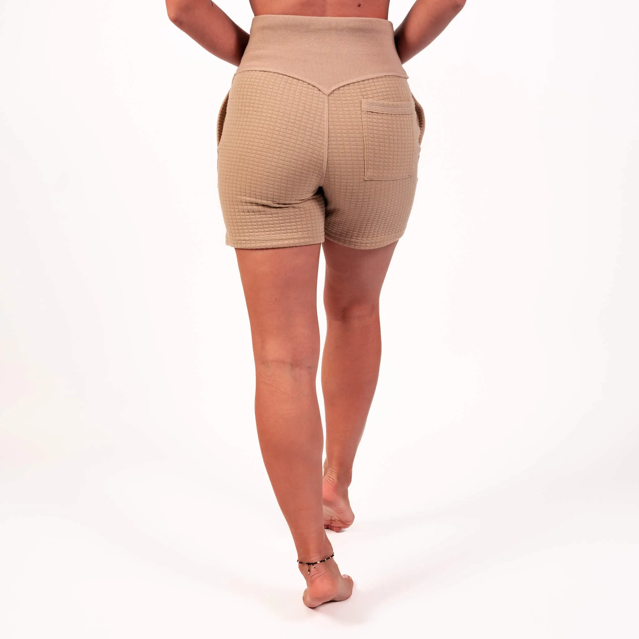 Latte Lounge Waffle Shorts