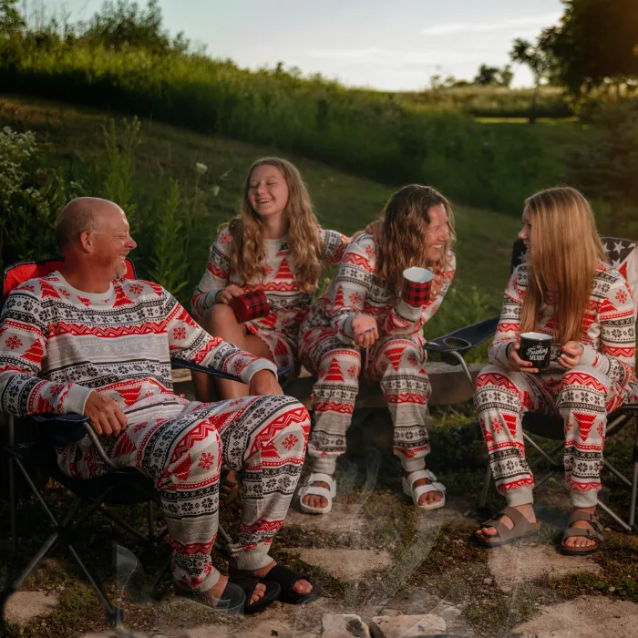 Men’s Jogger Pajama Set - Nordic Fair Isle