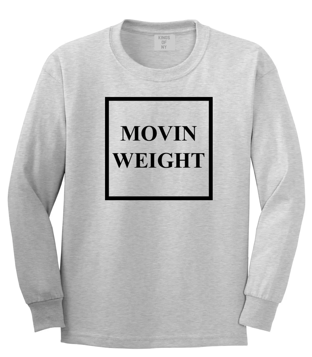 Movin Weight Hustler Boys Kids Long Sleeve T-Shirt