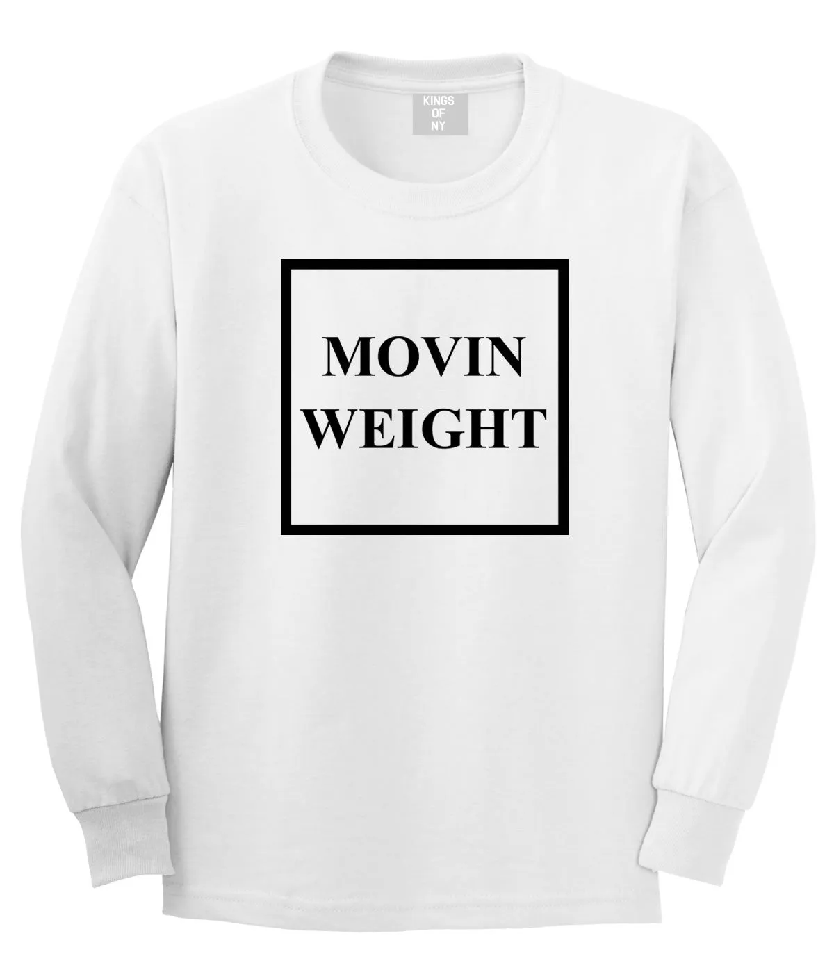Movin Weight Hustler Boys Kids Long Sleeve T-Shirt