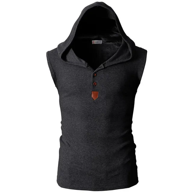 NEW Eminem Hoodies Men Slim Fit With Black Gown Hip Hop Sweatshirt Hoodie Sleeveless Sweatshirt Casual Hooded Assassins Creed