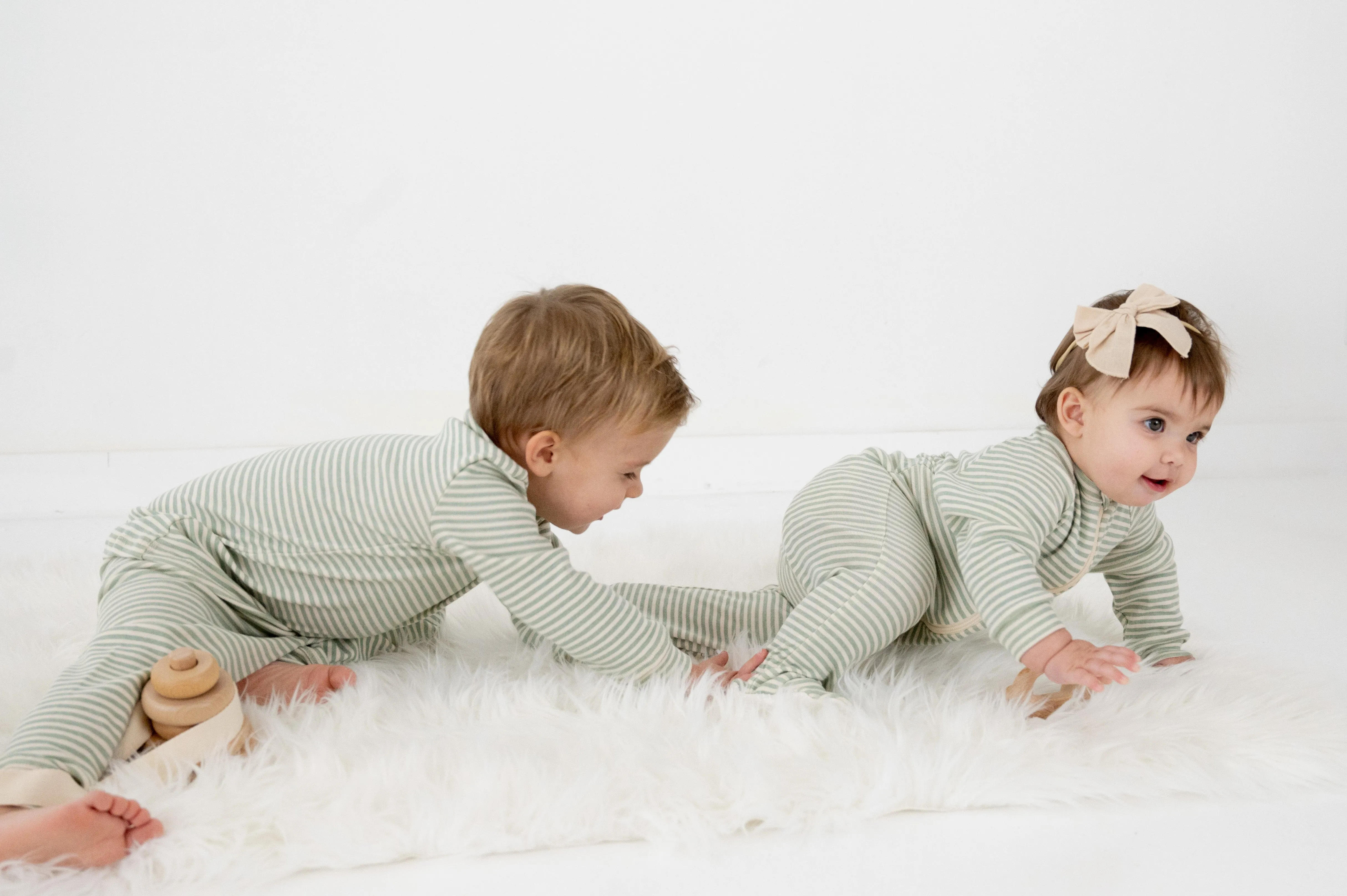 Organic Cotton Fleece Footed Sleeper TOG 2.0