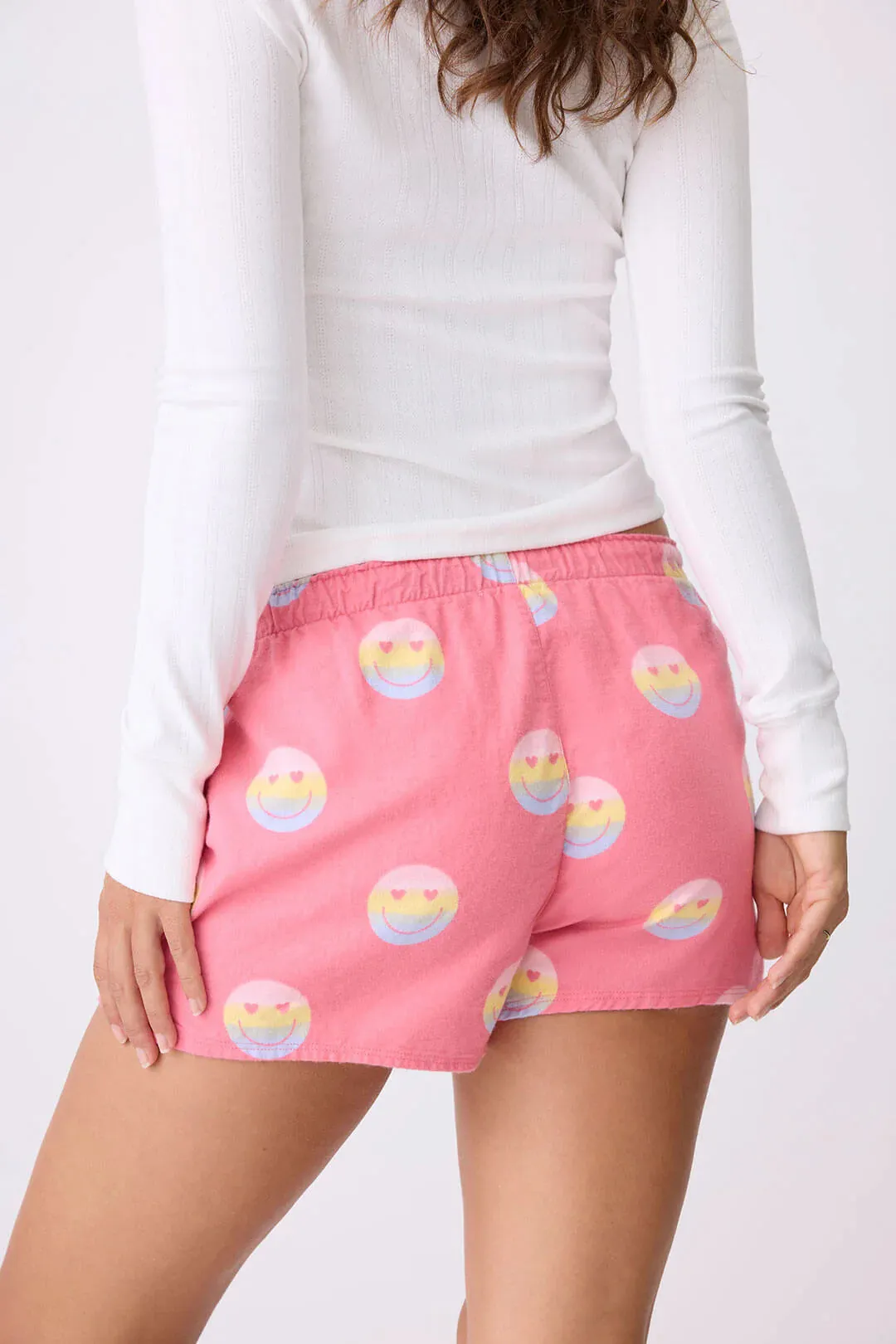 PJ Salvage Printed Flannel Shorts