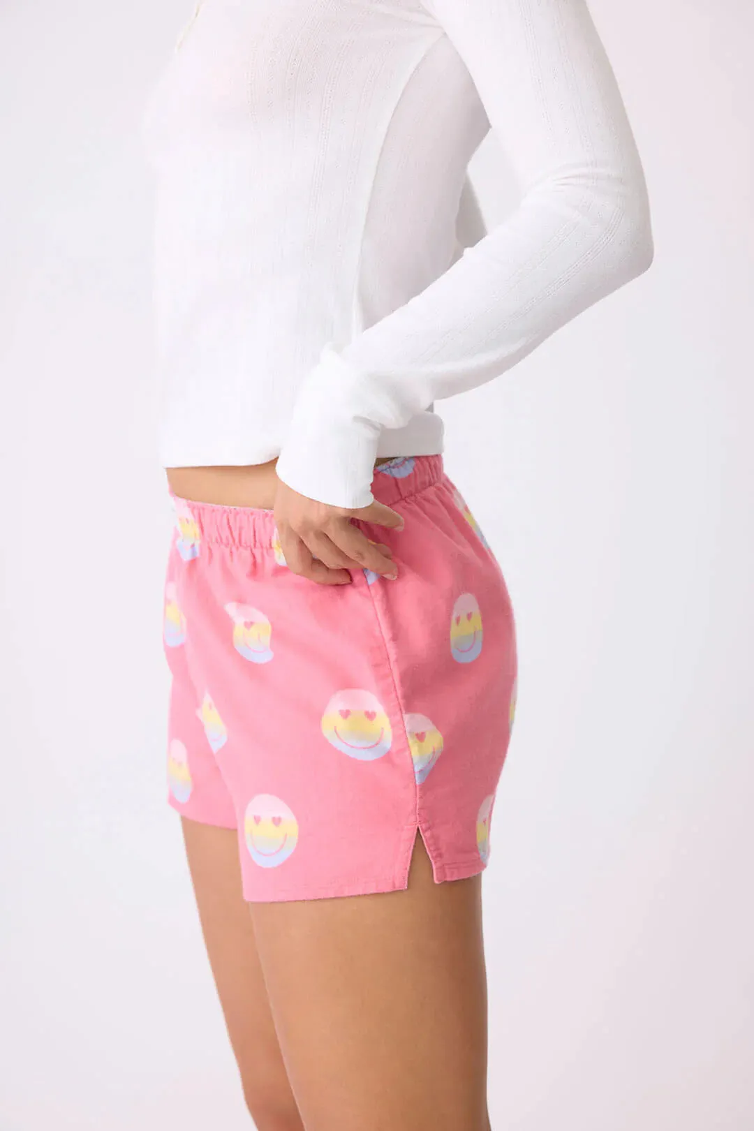 PJ Salvage Printed Flannel Shorts