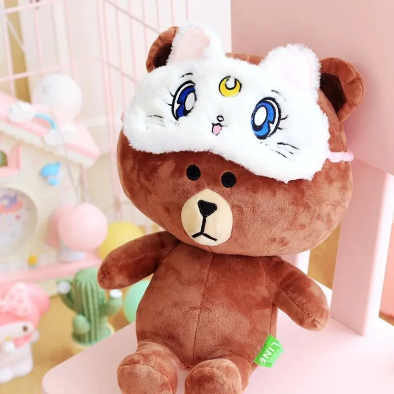 Plush Kitten Sleep Mask