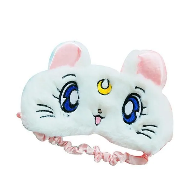 Plush Kitten Sleep Mask