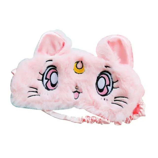 Plush Kitten Sleep Mask