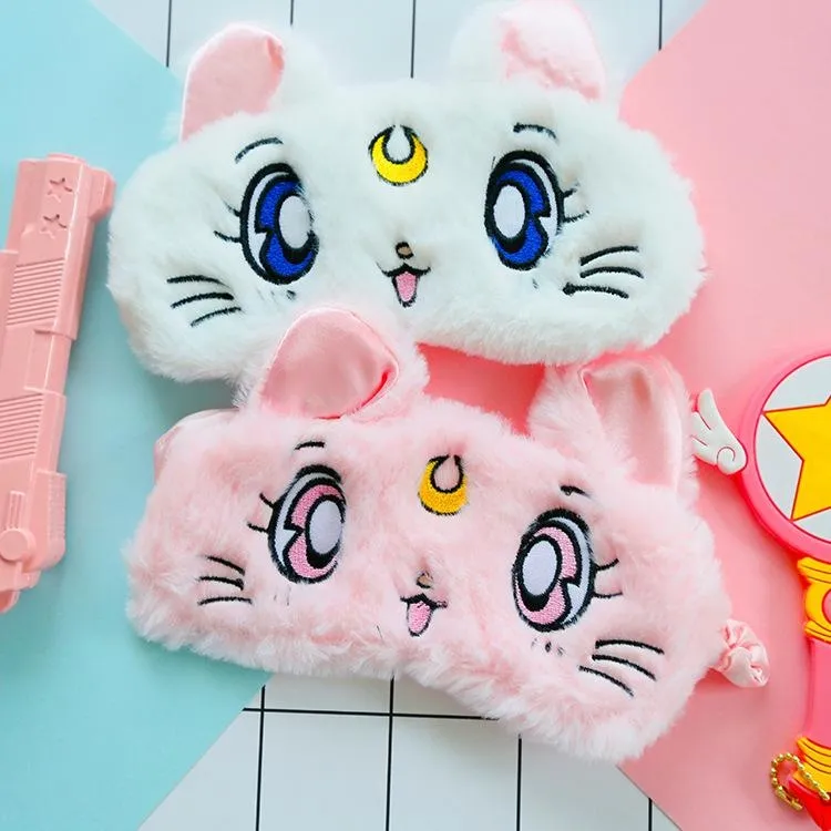 Plush Kitten Sleep Mask