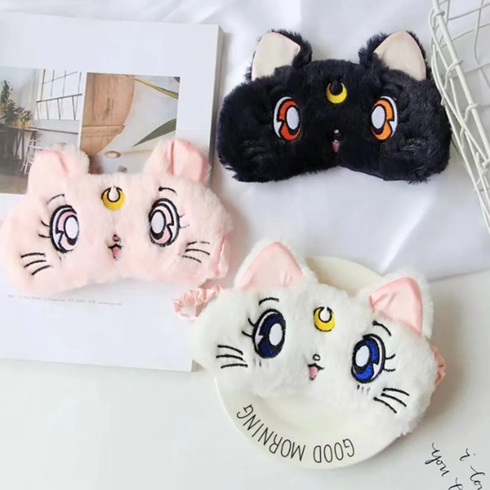 Plush Kitten Sleep Mask