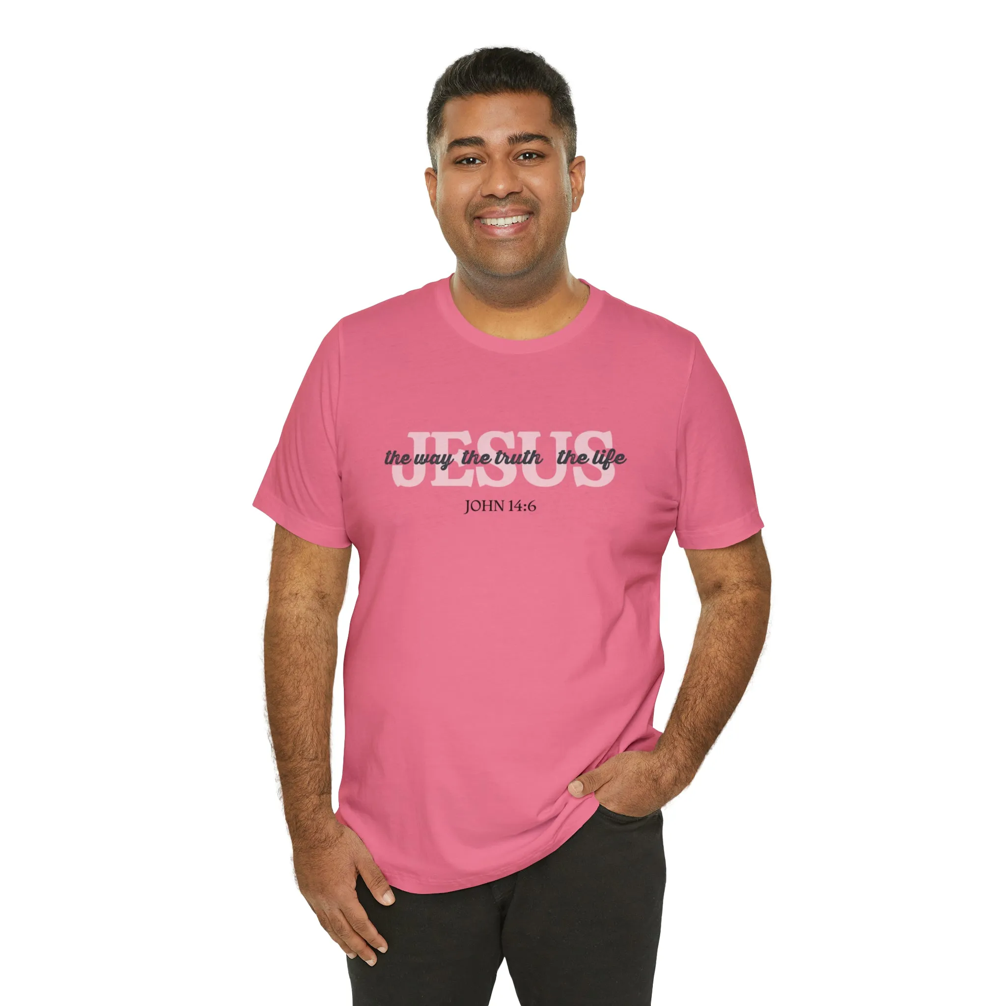 "Jesus is the way" Bella Canvas Unisex Jersey Short Sleeve Tee