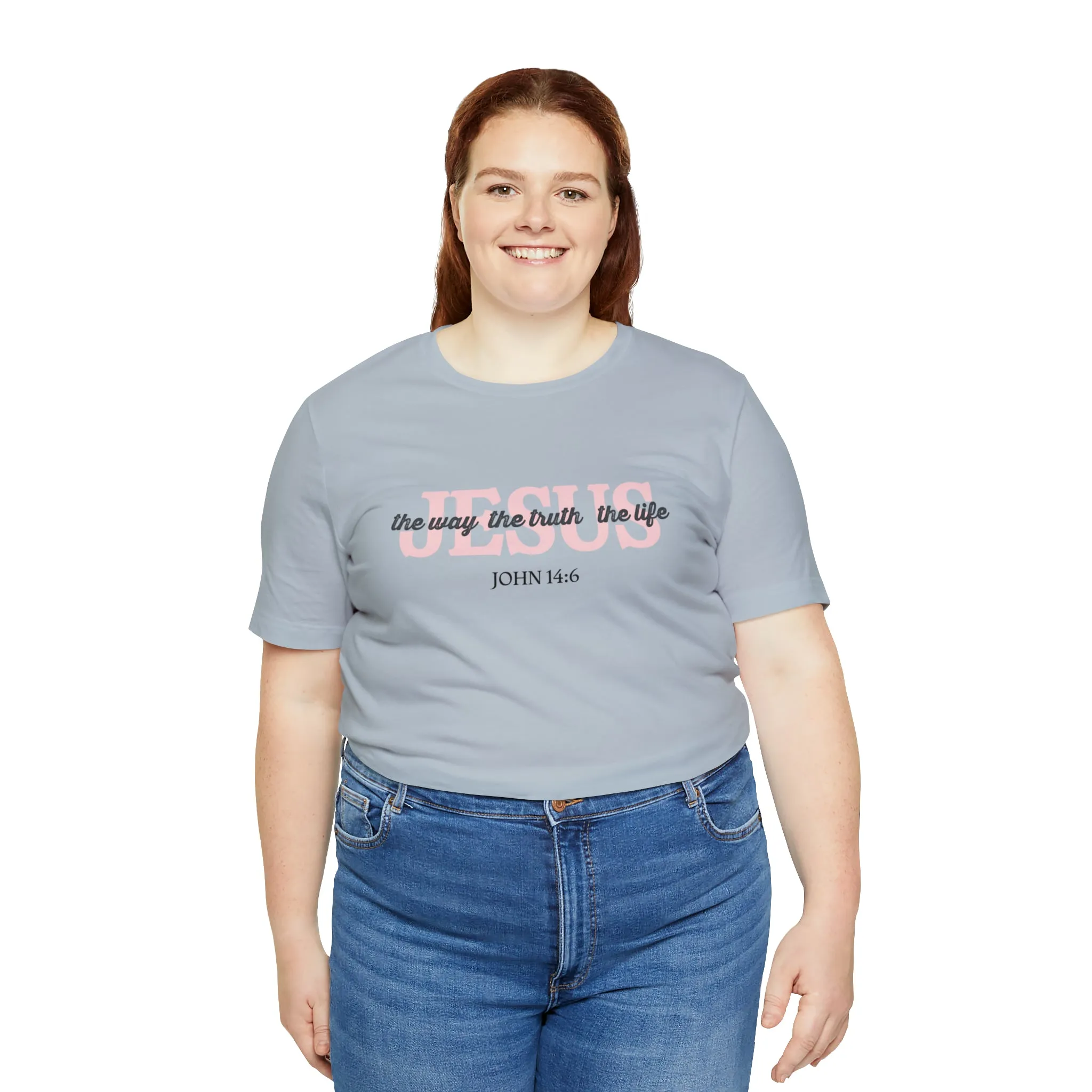 "Jesus is the way" Bella Canvas Unisex Jersey Short Sleeve Tee
