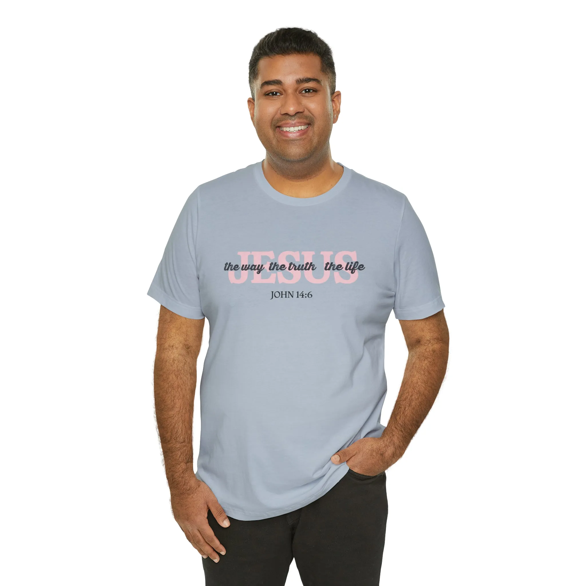 "Jesus is the way" Bella Canvas Unisex Jersey Short Sleeve Tee