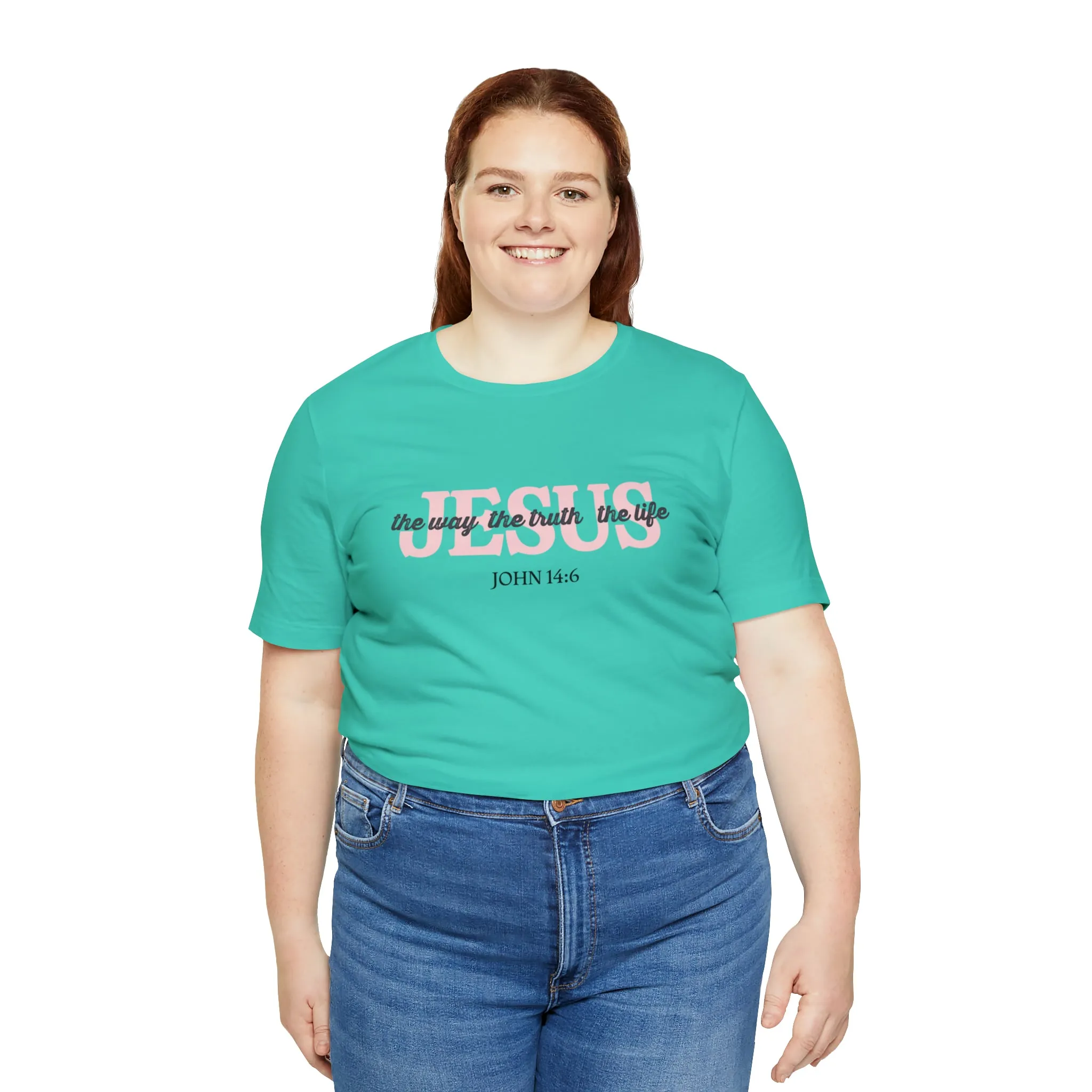 "Jesus is the way" Bella Canvas Unisex Jersey Short Sleeve Tee