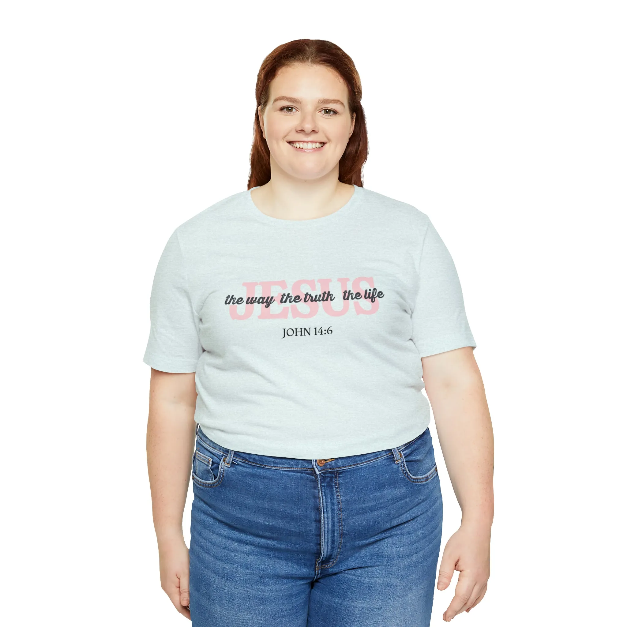 "Jesus is the way" Bella Canvas Unisex Jersey Short Sleeve Tee