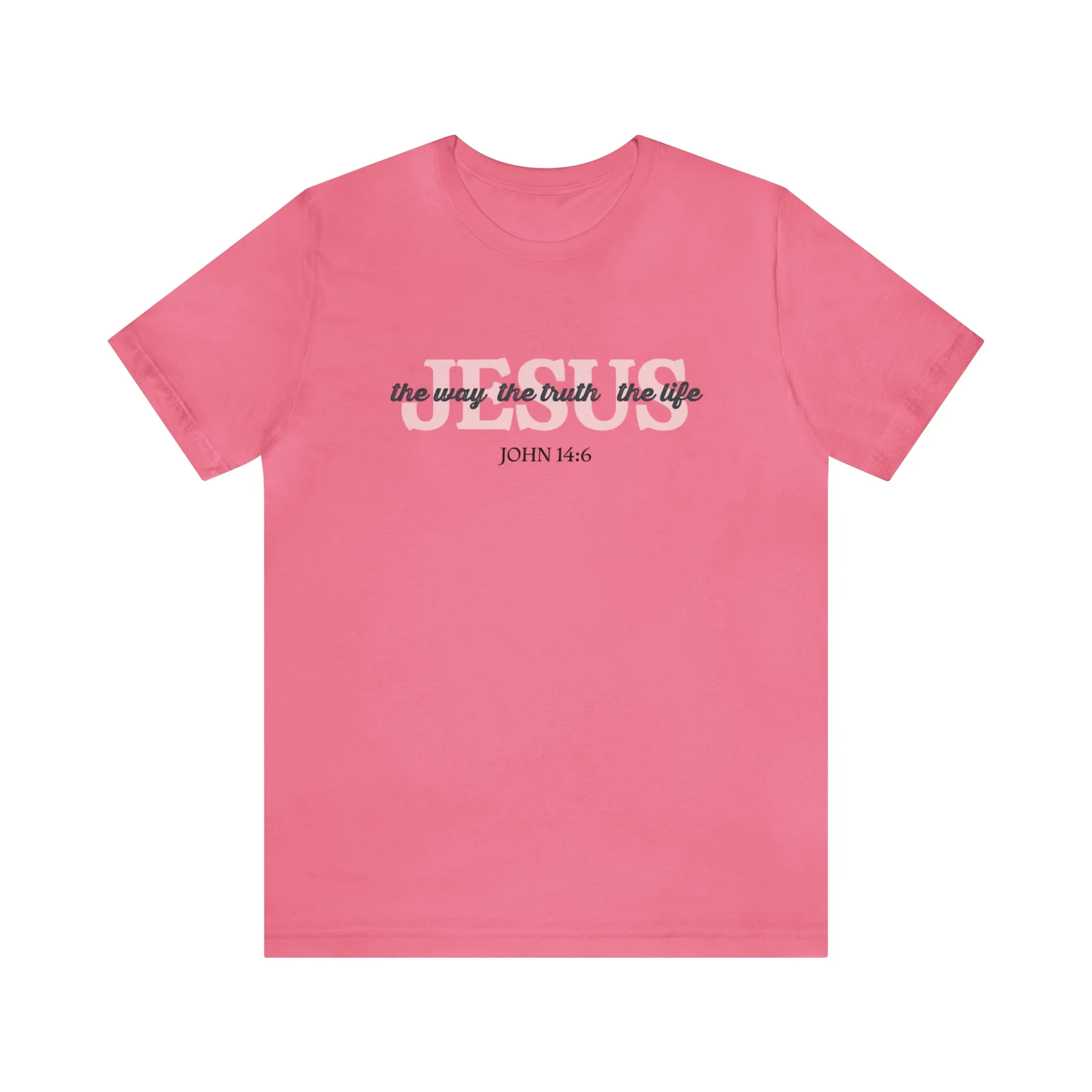 "Jesus is the way" Bella Canvas Unisex Jersey Short Sleeve Tee