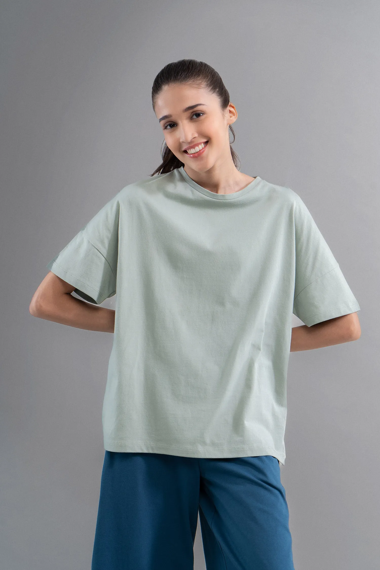 Sage teal cotton Lounge Set