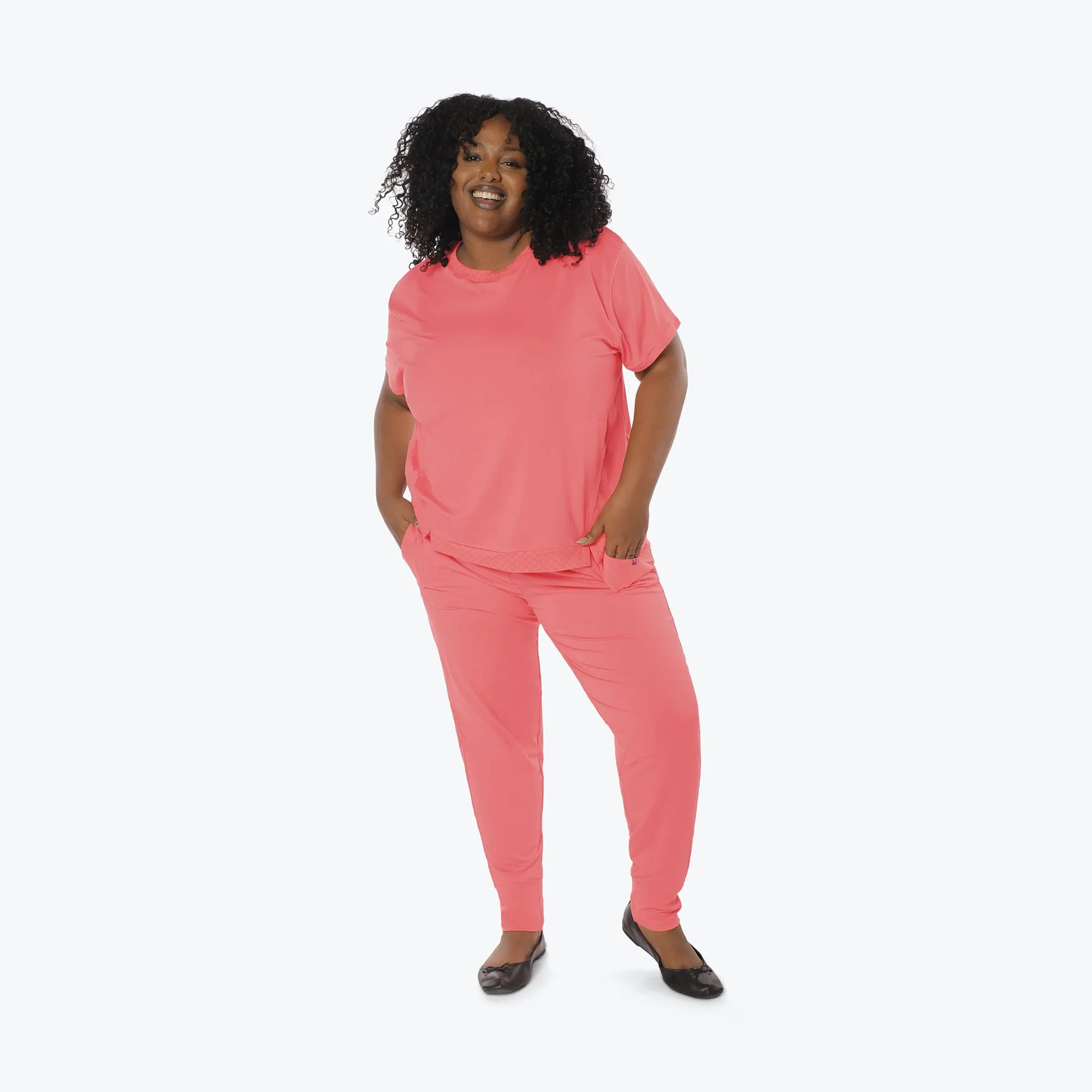 Scoop Foldover Jogger Pants