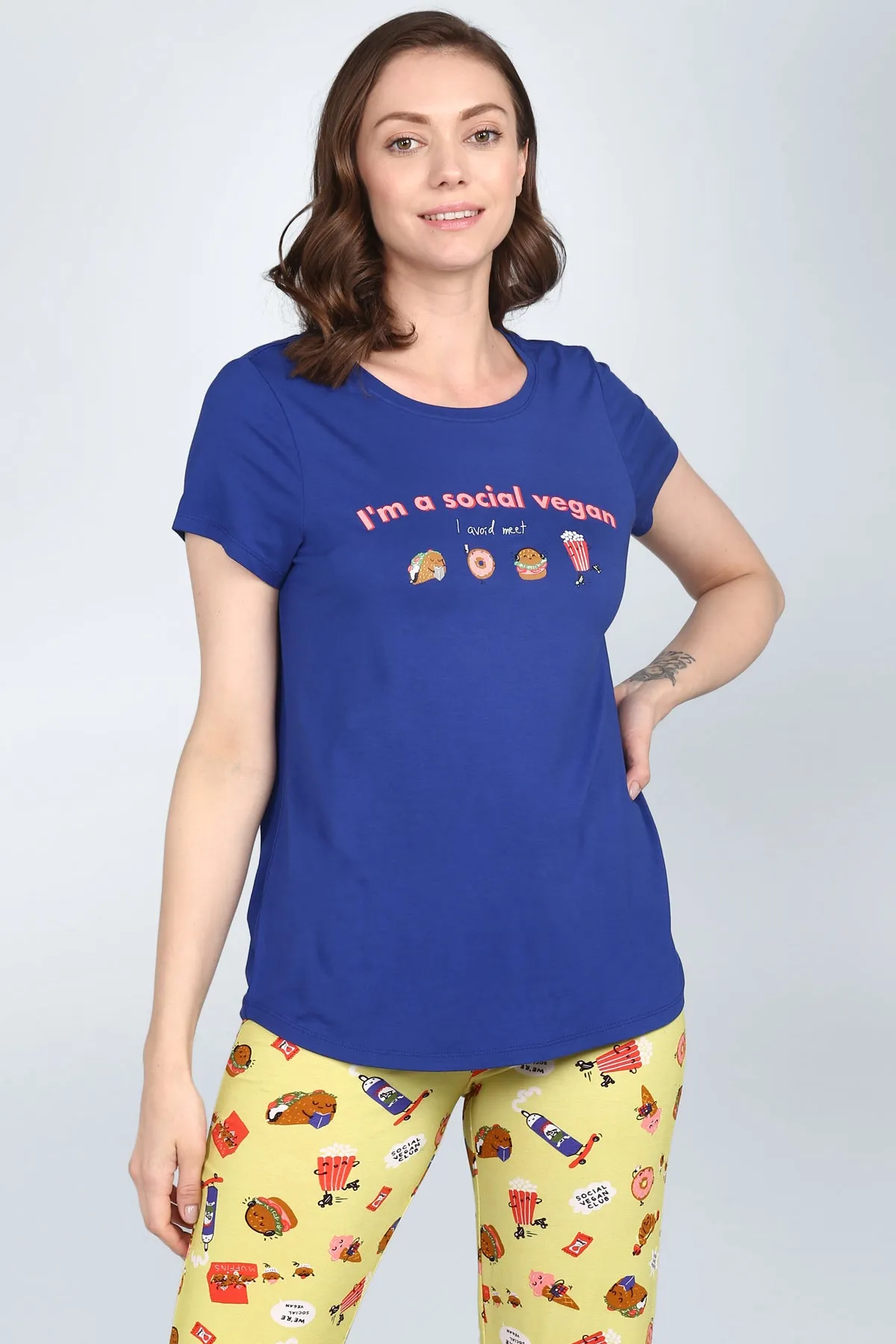 Social Vegan Pajama Set