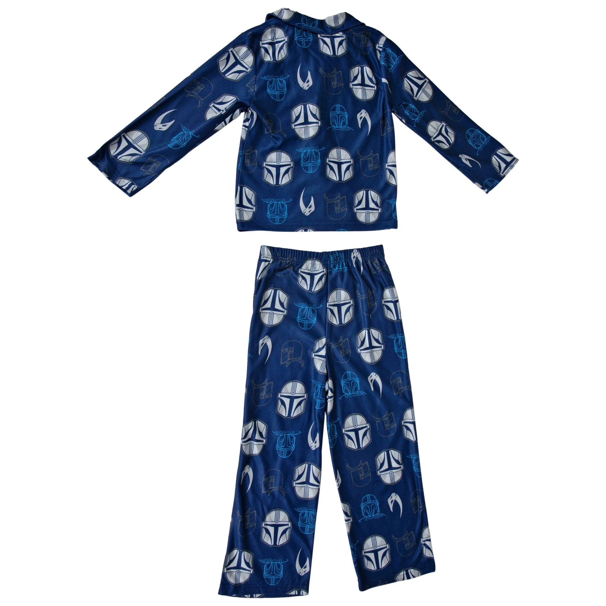 Star Wars The Mandalorian Helmet All Over Pajama Set