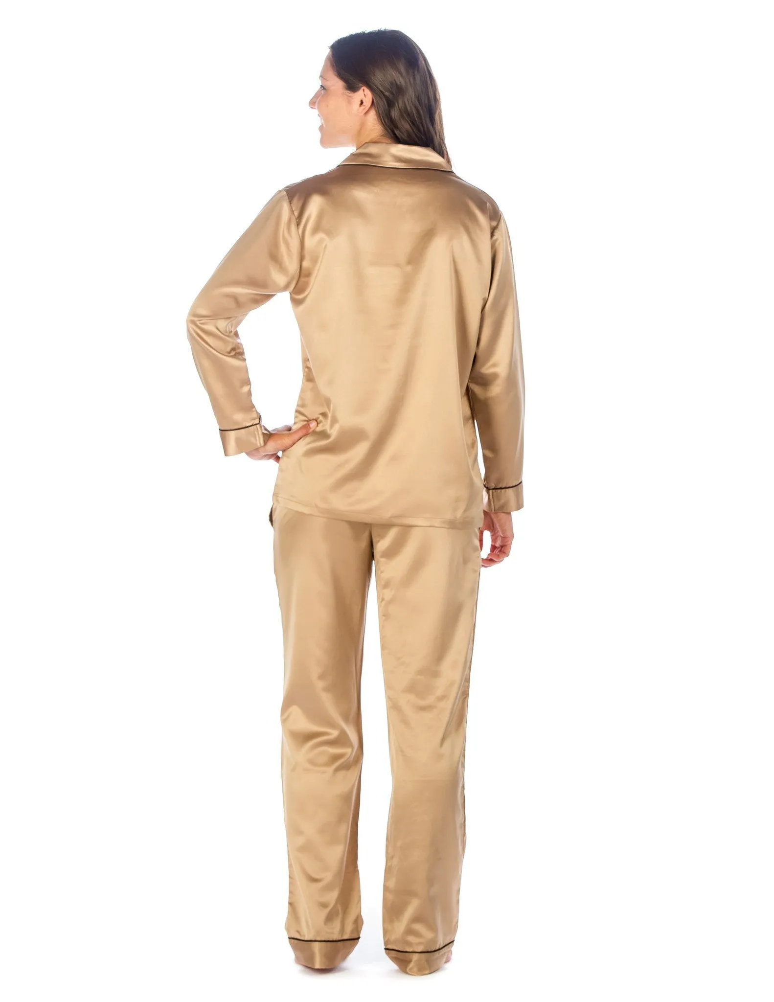 Women's Premium Satin Pajama Sleepwear Set