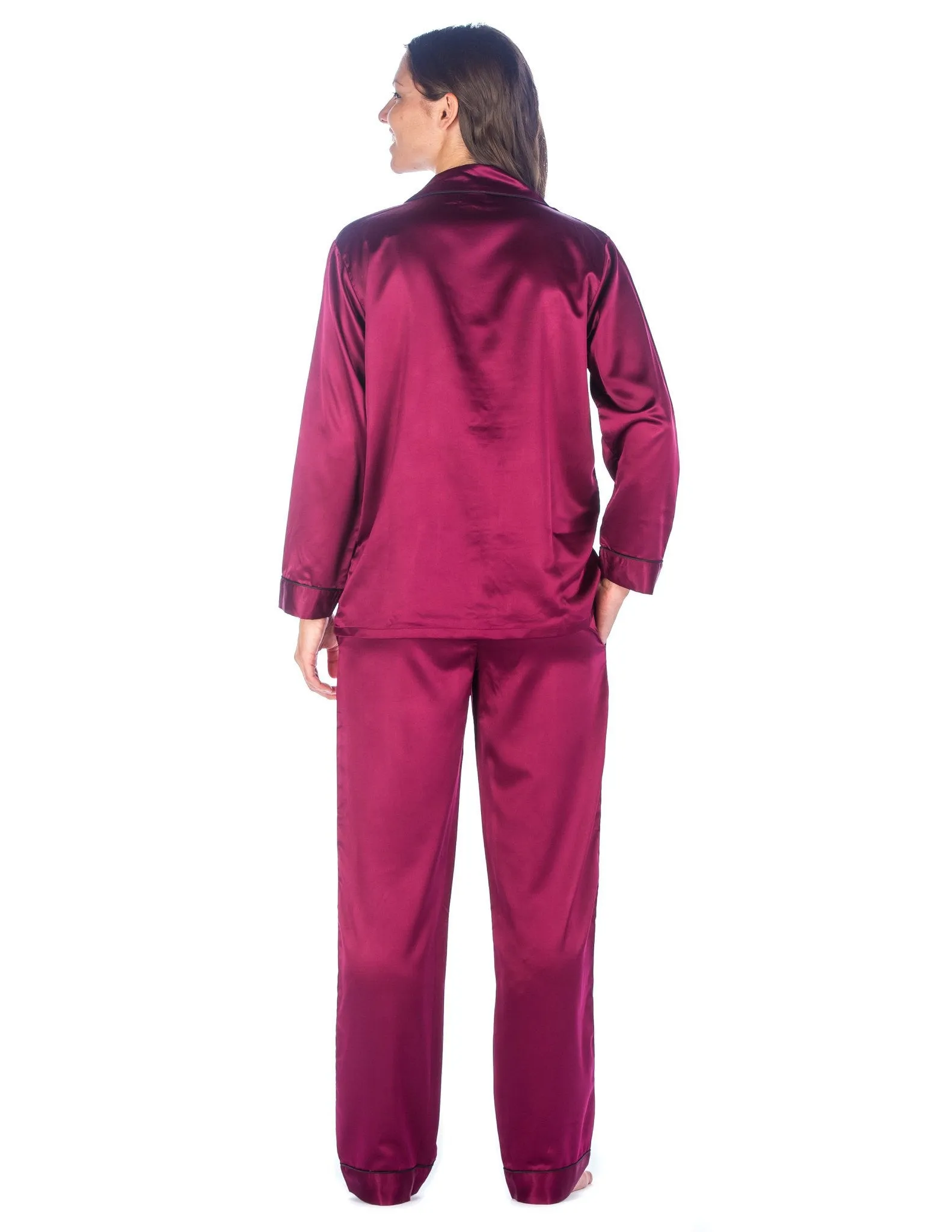 Women's Premium Satin Pajama Sleepwear Set
